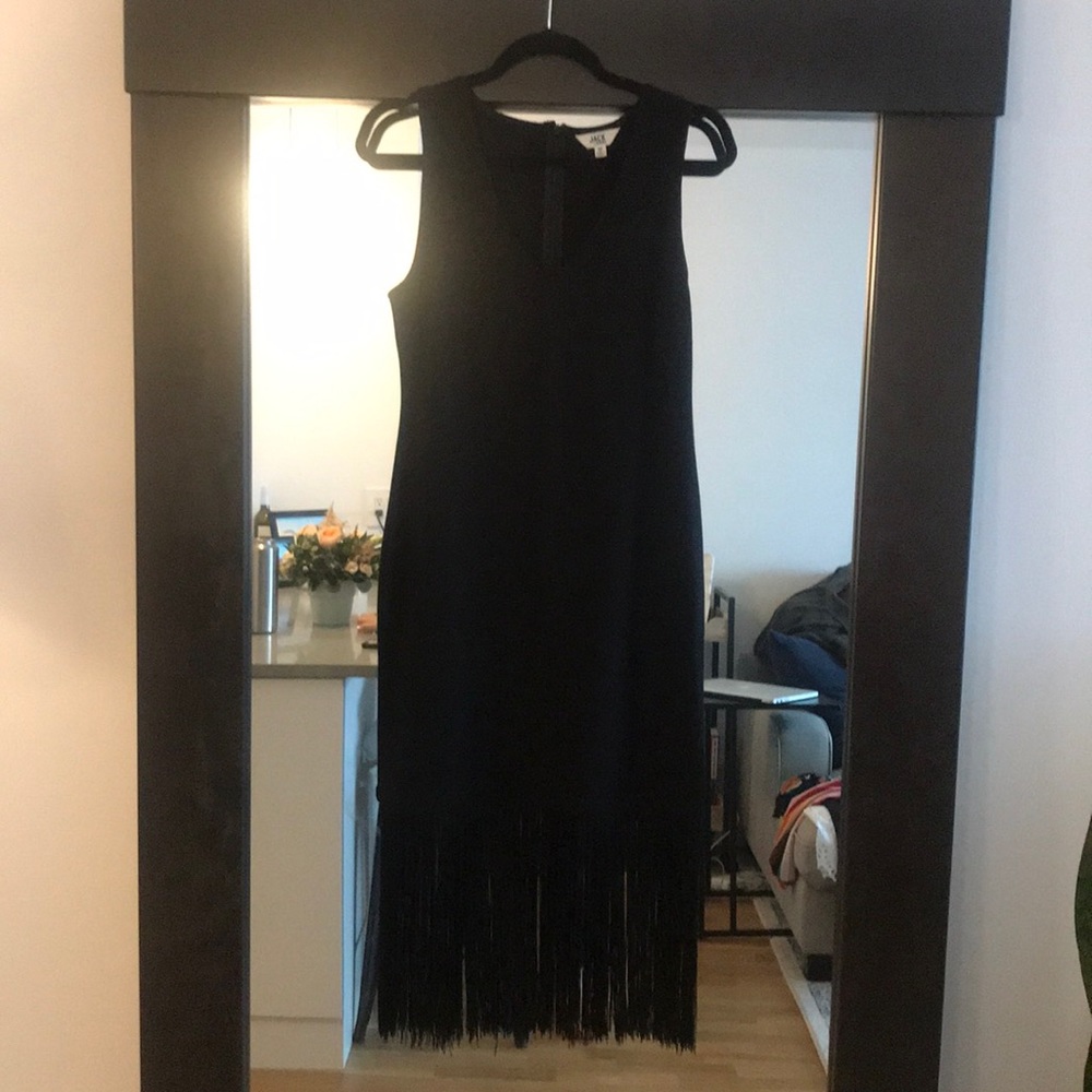 Jack by BB Dakota Fringe Bottom Dress